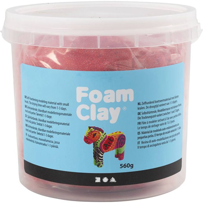 Foam Clay®, rojo, 560 gr/ 1 cubo