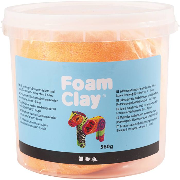 Foam Clay®, naranja, 560 gr/ 1 cubo