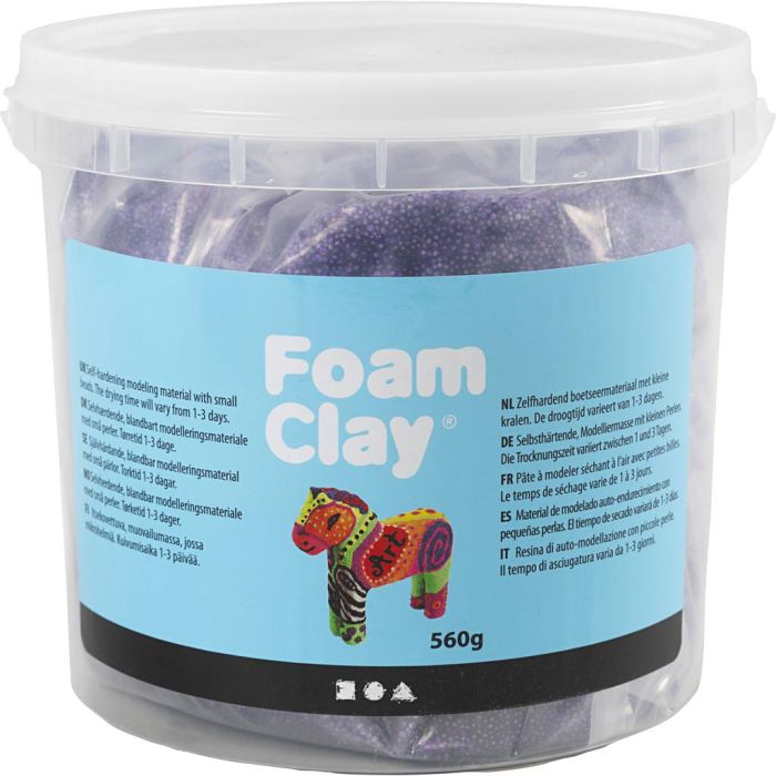 Foam Clay®, morado, 560 gr/ 1 cubo