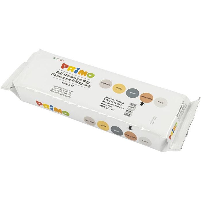 Arcilla de Autoendurecimiento, arcilla, 1000 gr/ 1 paquete