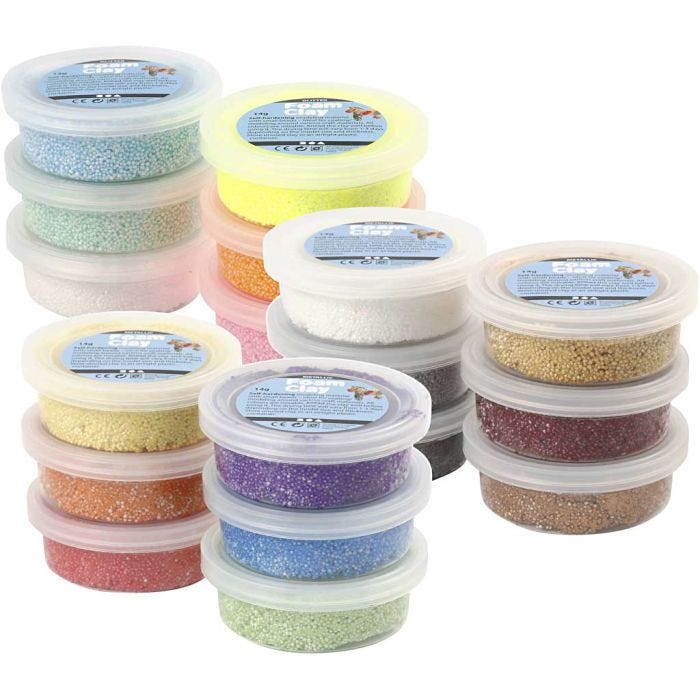 Foam Clay®, surtido de colores, 3x30paquete/ 1 paquete