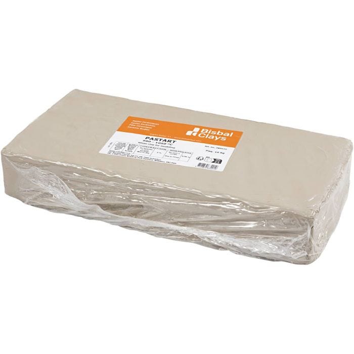 Pasta de modelar blanca, 10 kg/ 1 paquete
