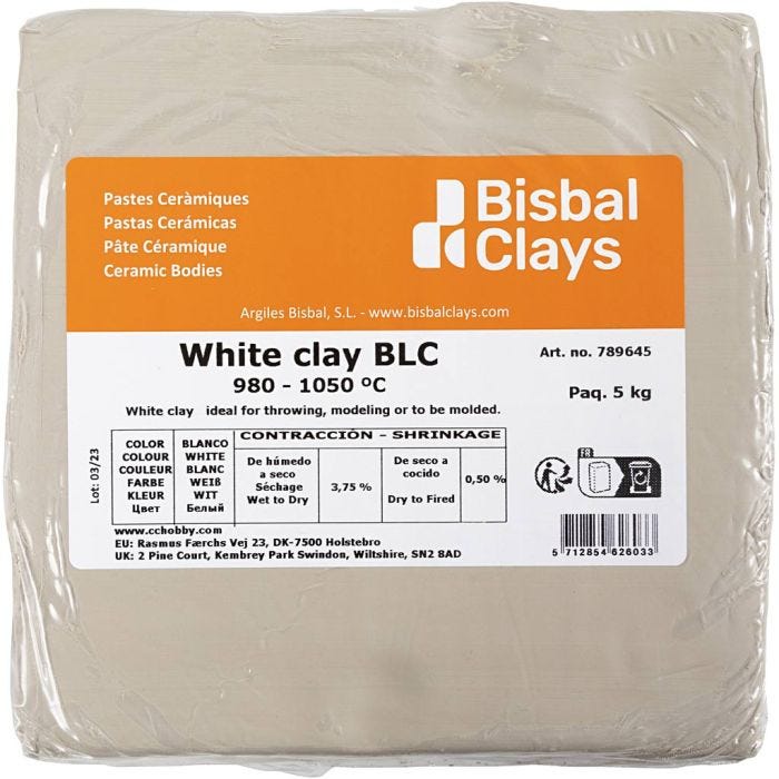 Arcilla decorativa, 5 kg/ 1 paquete
