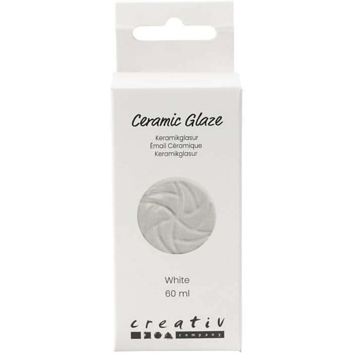 Esmaltado Cerámico, 984-1101 °C, opaco, white, 60 ml/ 1 bote