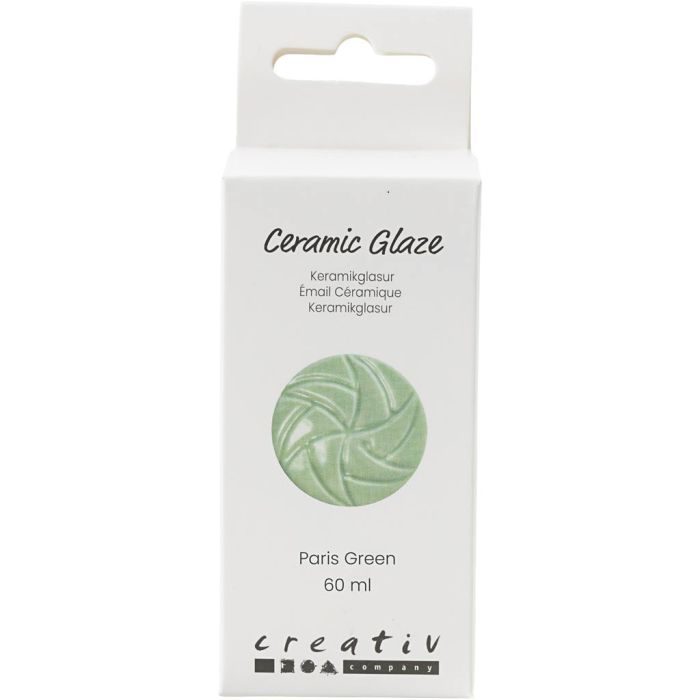 Esmaltado Cerámico, 984-1101 °C, opaco, Paris Green, 60 ml/ 1 bote