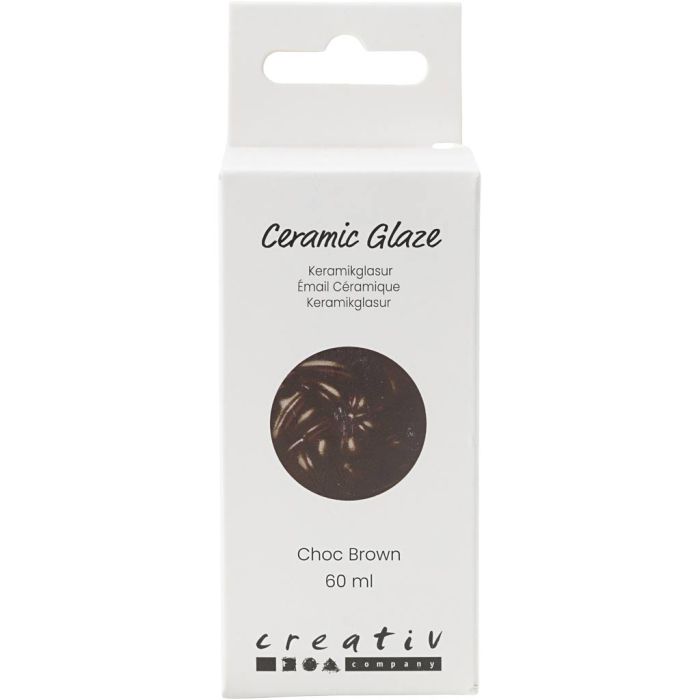Esmaltado Cerámico, 984-1101 °C, opaco, Chocolate Brown, 60 ml/ 1 bote