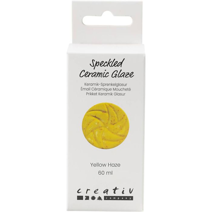 Esmalte Cerámico Manchado, 999-1060 °C, opaco, Yellow Haze, 60 ml/ 1 bote