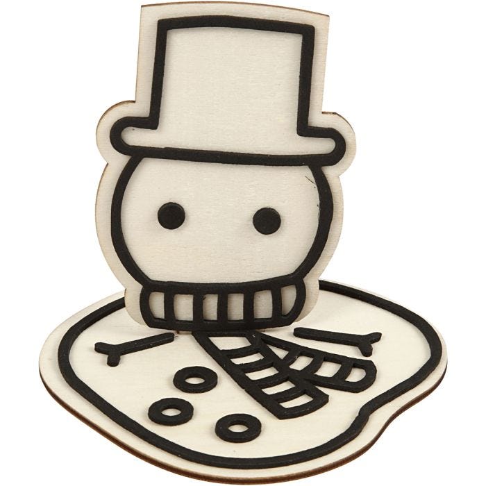 Figura de decoración, 11,5 cm, 1 ud