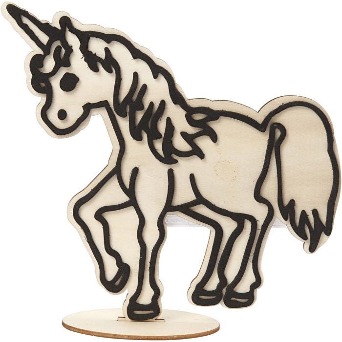 Figura de decoración, Caballo, 19 cm, 1 ud