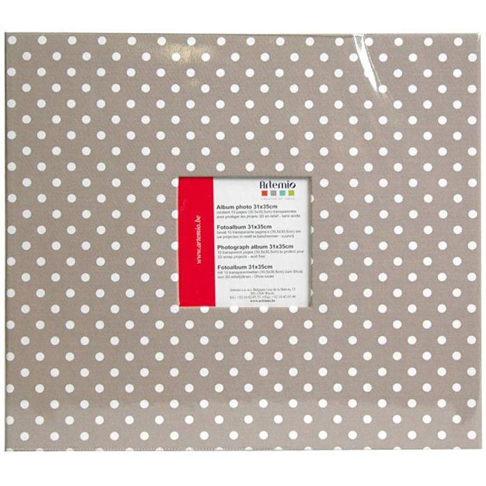 Álbum para scrapbooking, medidas 31x35 cm, Número de paginas 10, 1 ud