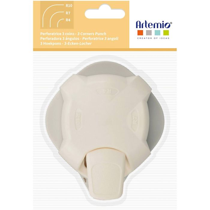 Perforadora de esquinas, medidas 4-10 cm, 1 ud