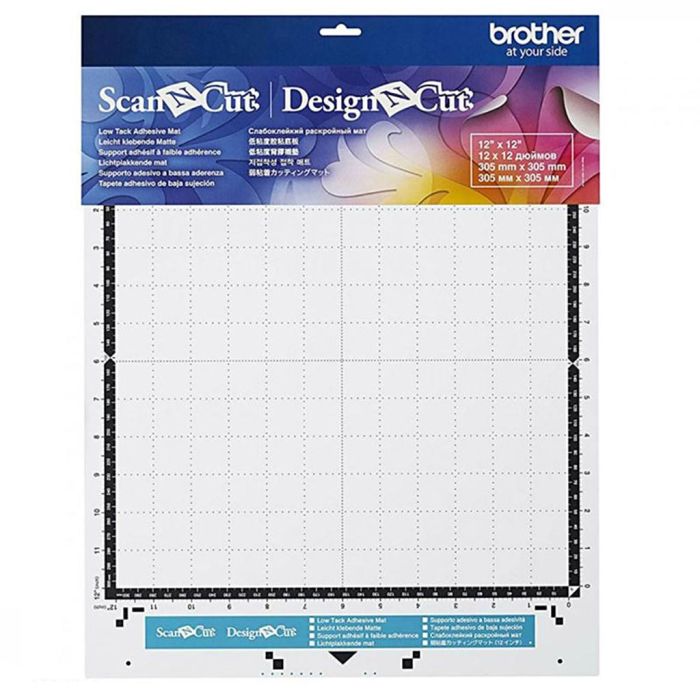 Accesorio Scan'n'cut, Adhesivo de baja adherencia, medidas 30,5x30,5 cm, 1 ud