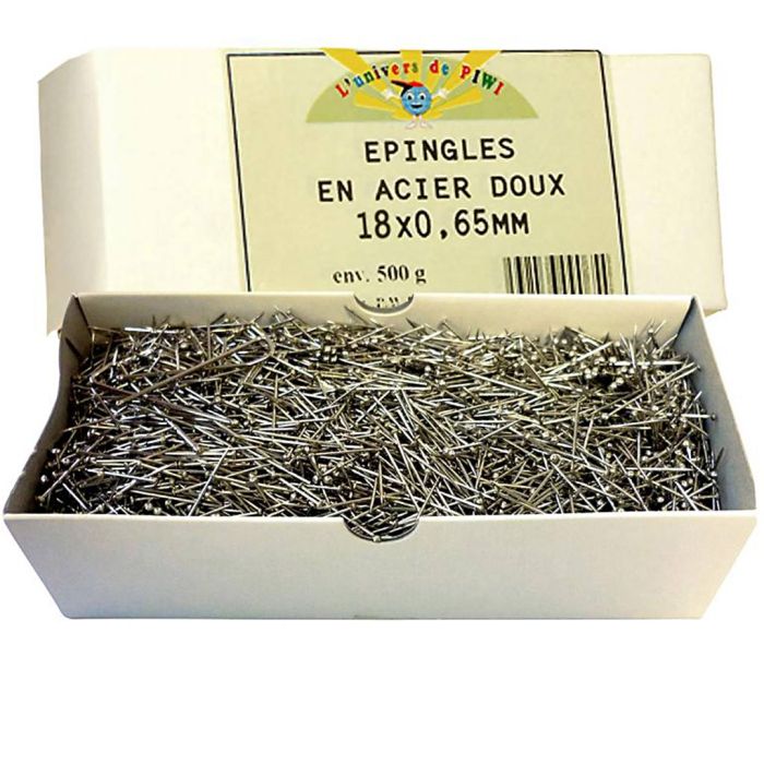 Alfileres para lentejuelas, medidas 18 mm, 500 gr/ 1 paquete