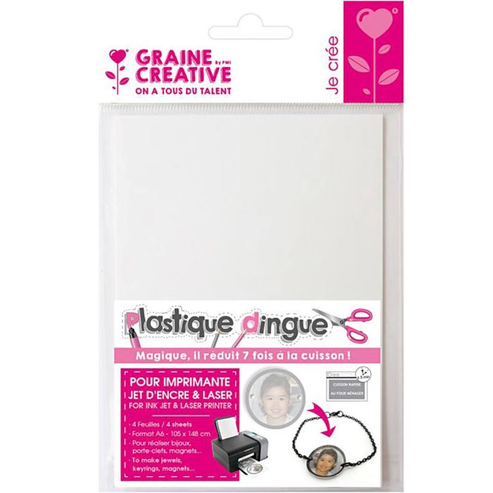 Plástico retráctil para impresión, 4 hoja/ 1 paquete