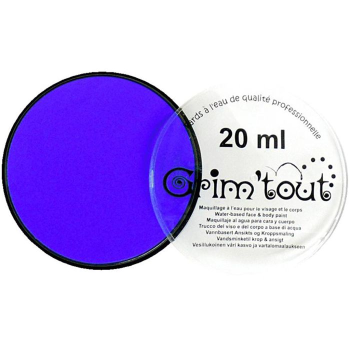 Paleta de pintura facial profesional, azul, 20 ml/ 1 bote