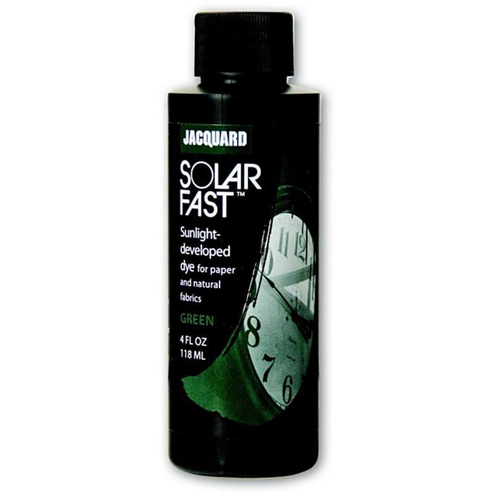 Jacquard Solarfast - Tinte fotosensible, verde (109), 118 ml/ 1 botella