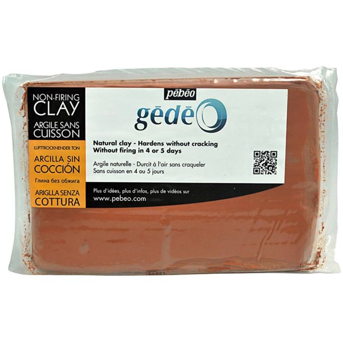 Arcilla de autoendurecimiento, rojo, 1.5 kg/ 1 paquete