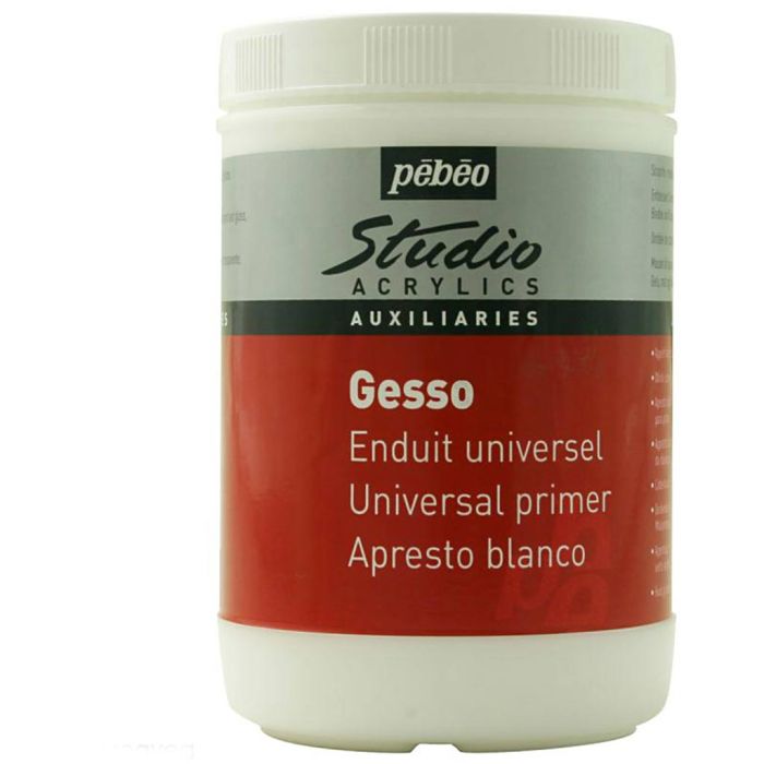 Pébéo Studio Gesso, blanco, 1000 ml/ 1 paquete
