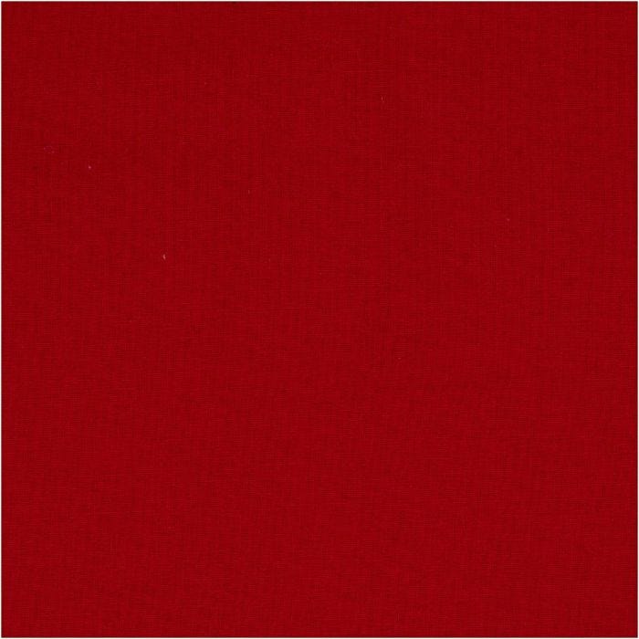 Tela, A: 145 cm, 140 gr, rojo, 5 m/ 1 paquete