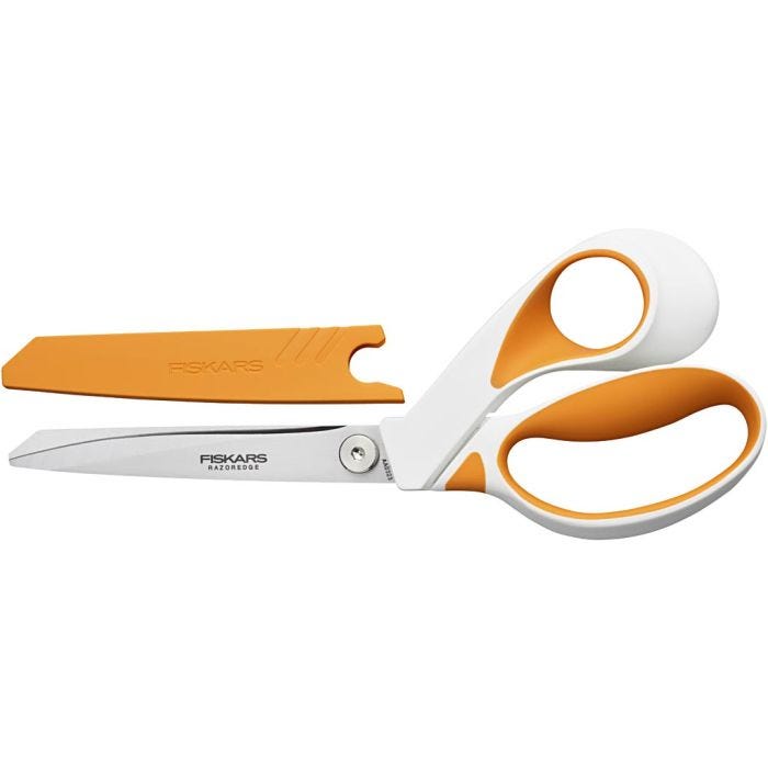 Fiskars Fabric RazorEdge Softgrip®, L. 23 cm, 1 ud