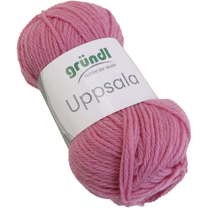 Lana, L. 125 M, rosa, 50 gr/ 1 ud