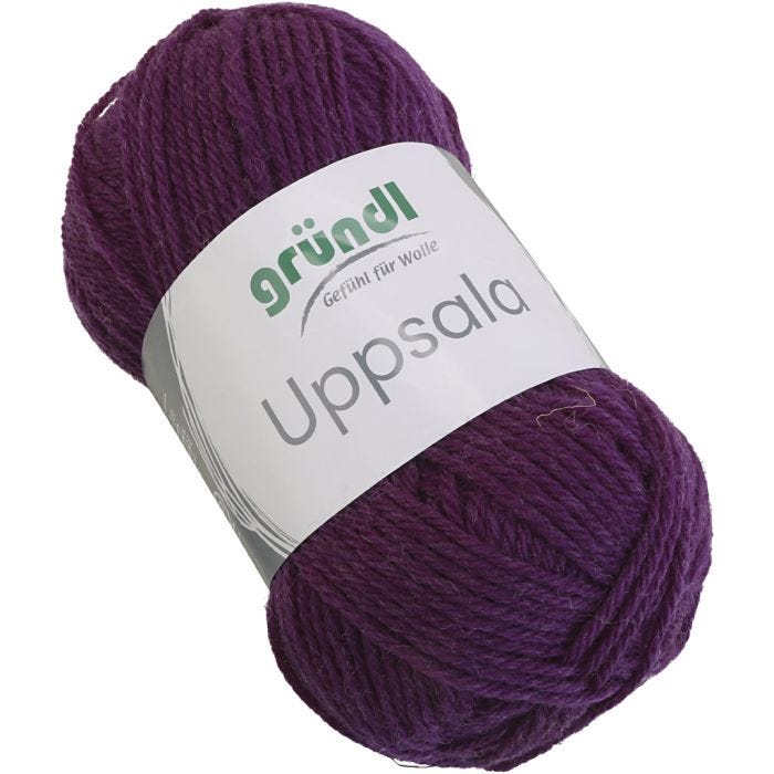 Lana, L. 125 M, morado, 50 gr/ 1 ud