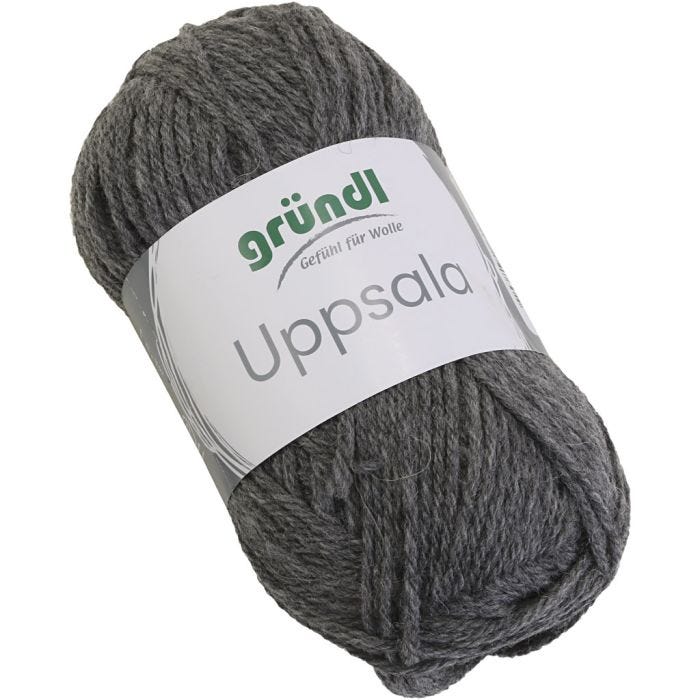 Lana, L. 125 M, gris mezclado, 50 gr/ 1 ud