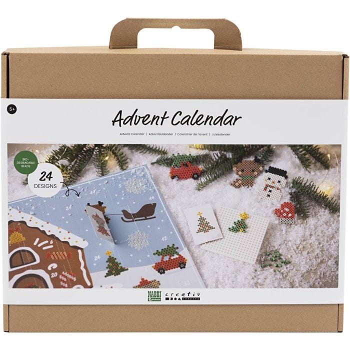 Calendario de Adviento NABBI BioBeads, 24 diseños, 1 ud