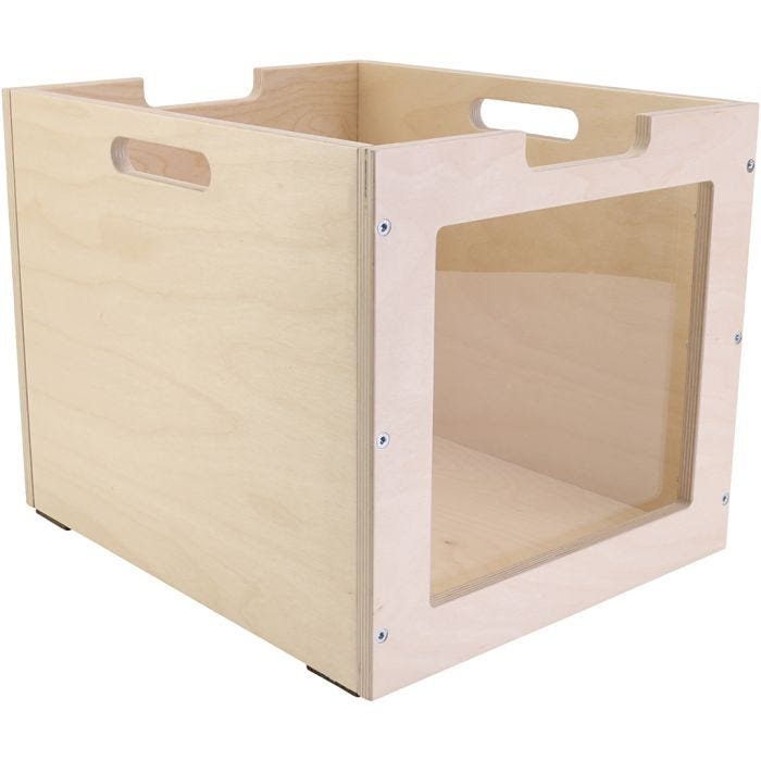Caja de almacenaje, 34.5 cm, 44 cm, 37 cm, 1 ud