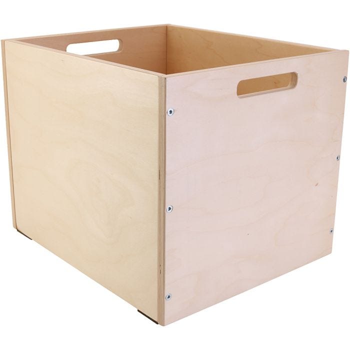 Caja de almacenaje, 34.5 cm, 44 cm, 37 cm, 1 ud