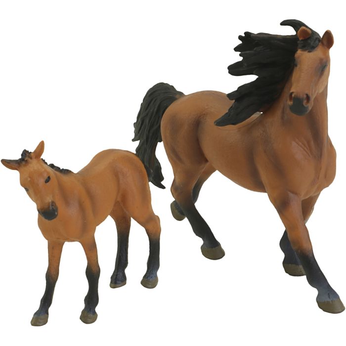 Horse Set, medidas 8-11 cm, 2 ud/ 1 set