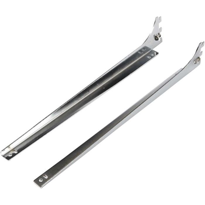 Soporte para baldas, L. 400 mm, 5 set/ 1 paquete