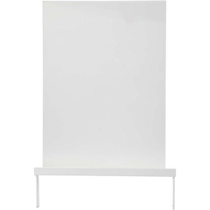 Porta nombre con base, 300 mm, 254 mm, 1 set