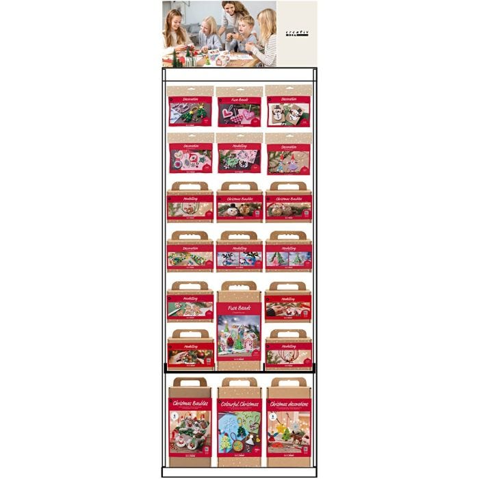 Expositor de suelo, montado, Navidad, niños, 94 uds de vta/ 1 ud