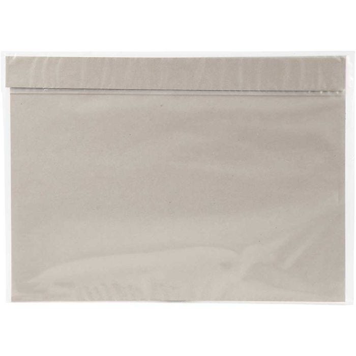 Carpeta para las bolsas sin asa A2MFNH , A2, 420x600 mm, medidas 61x53 cm, transparente, 4 ud/ 1 paquete