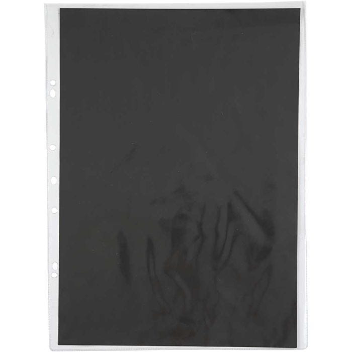 Expositor hojas, A2, hoja 420x600 mm, medidas 42x60 cm, 10 ud/ 1 paquete