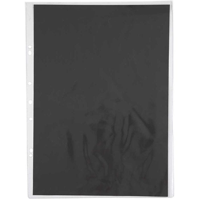 Expositor hojas, A3, medidas 30x42 cm, 10 ud/ 1 paquete