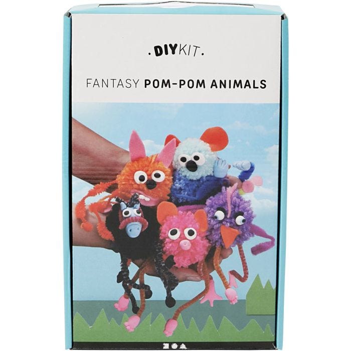 DIY Kit de lanas - Animales, 1 set