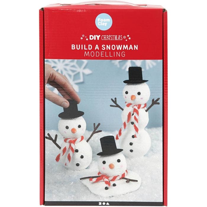 Crea un Muñeco de Nieve, 1 set