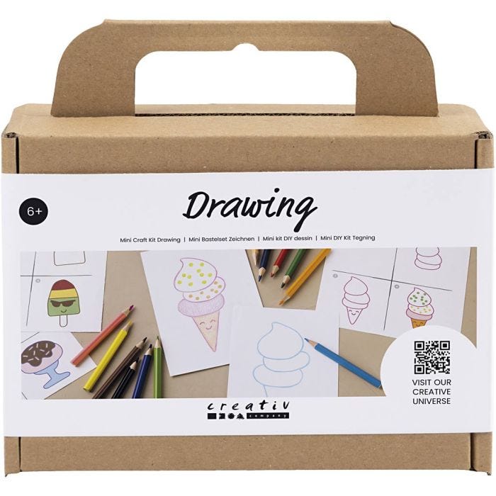 Mini Kit de manualidades Dibujo, Dulces, 1 paquete