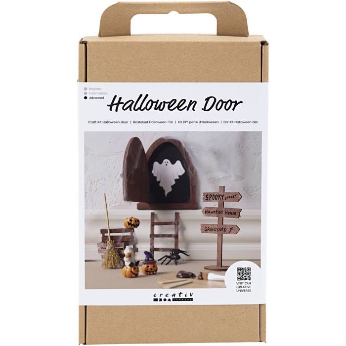Kit de manualidades Puerta de Halloween, 1 paquete
