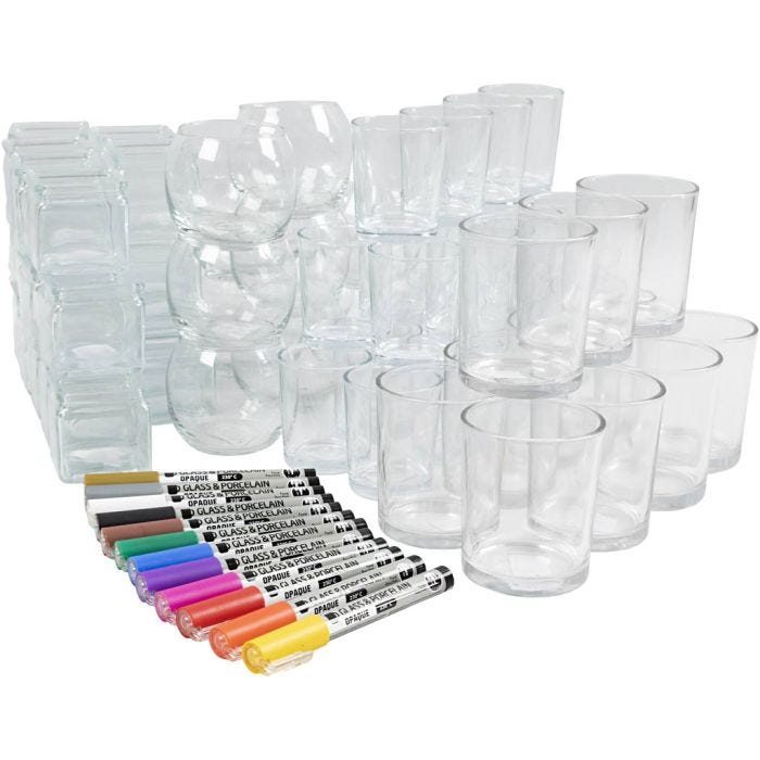 Porta velas, 1 set
