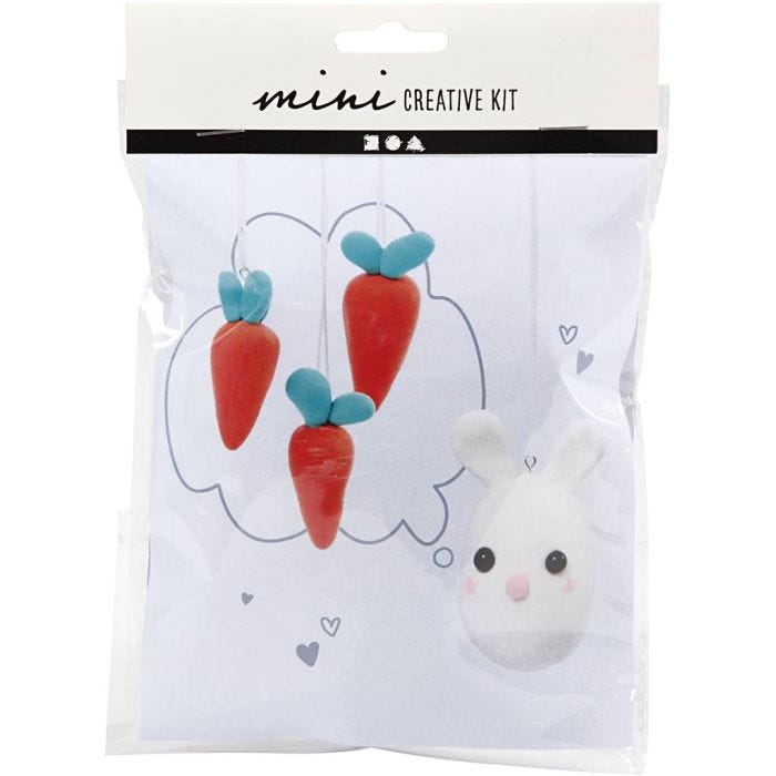 Mini Kit de manualidades, Conejo, 1 paquete