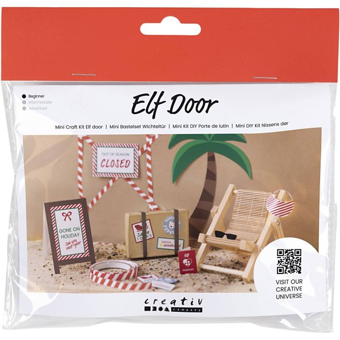 Mini Kit de manualidades Puerta de Elfo, De vacaciones, 1 paquete