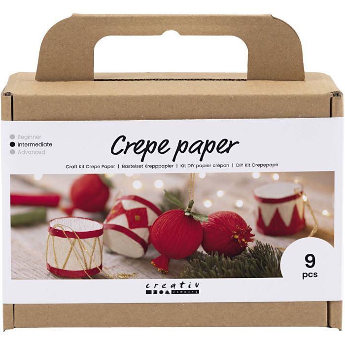 Kit de manualidades Papel Crespón, 1 paquete