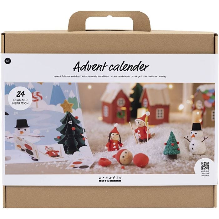 Calendario de Adviento de Modelado, 1 paquete