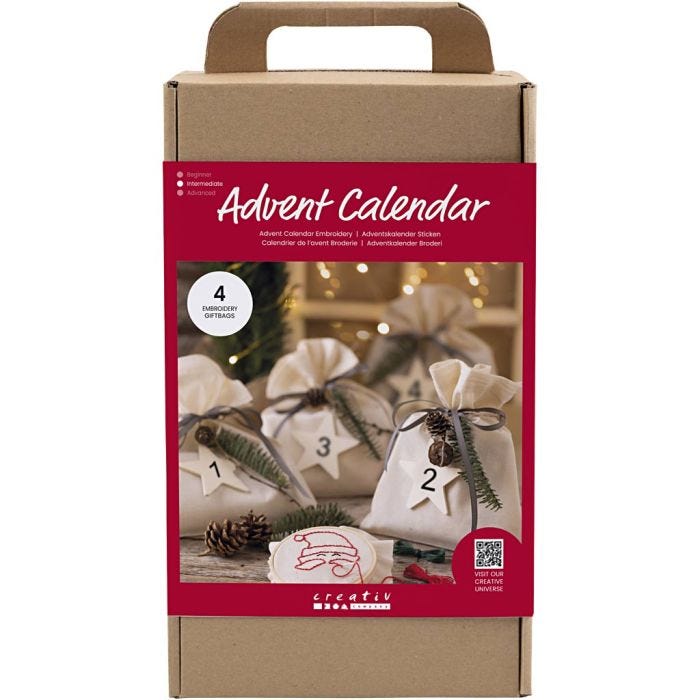 Calendario de Adviento de Bordado, 1 paquete