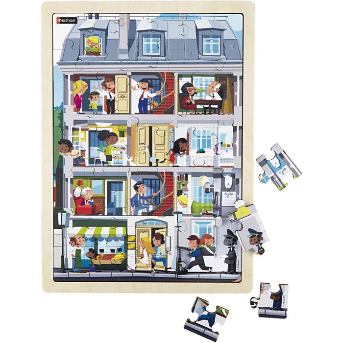 medidas 37x27 cm, 42 piezas, 1 ud