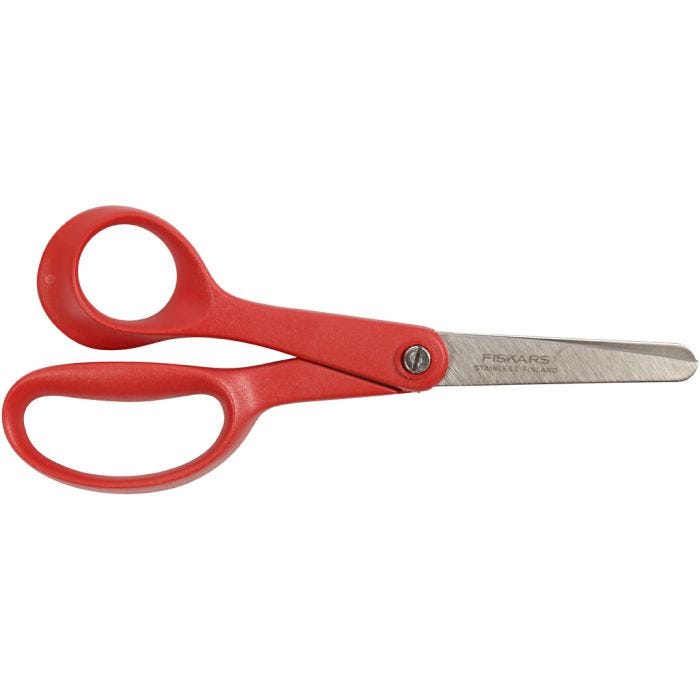 TIjeras Clásicas Infantiles, L. 14 cm, zurdos, 1 ud