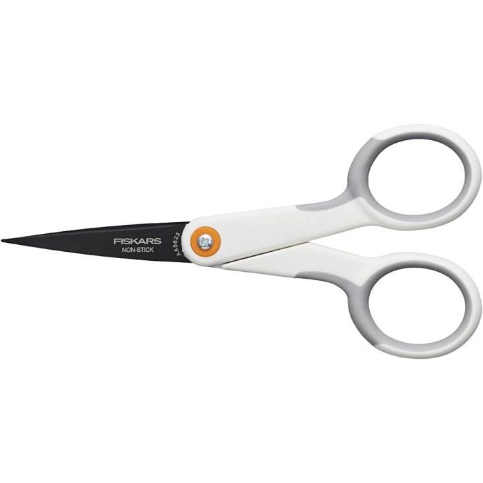 Tijeras anti adherentes , L. 12 cm, diestro, 1 ud